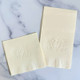 Your Logo Embossed Cocktail Beverage and Guest Towel Napkins on Ivory Paper at StationeryXpress.com Your Logo Embossed Cocktail Beverage and Guest Towel Napkins on Ivory Paper at StationeryXpress.com