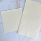 Your Logo Embossed Cocktail Beverage and Guest Towel Napkins on Ivory Paper (no ink) at StationeryXpress.com Your Logo Embossed Cocktail Beverage and Guest Towel Napkins on Ivory Paper (no ink) at StationeryXpress.com