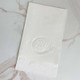 Custom Logo White Guest Towel Napkin with Embossed Logo at StationeryXpress (EG2675) Custom Logo White Guest Towel Napkin with Embossed Logo at StationeryXpress (EG2675)