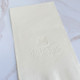 Your Logo Guest Towel Napkins - Embossed Custom Napkins (EG2675) - Ivory Napkin. Your Logo Guest Towel Napkins - Embossed Custom Napkins (EG2675) - Ivory Napkin.