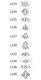 Del Mar Monogrammed Memo Square Notepads with Holder - Lettering Styles Del Mar Monogrammed Memo Square Notepads with Holder - Lettering Styles