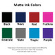 The Professional Script 7-Tablet Notepad Set - Matte Ink Colors The Professional Script 7-Tablet Notepad Set - Matte Ink Colors