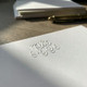 Classic Monogrammed Flat Cards - Embossed Stationery EG3416 StationeryXpress.com -3