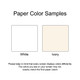 Stacker Three-Initial Monogrammed Fold Notes - Paper Colors