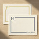 Turnbull Initial Flat Cards - Raised Ink Stationery EG8006 StationeryXpress.com -3
