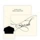 Cursivo Fold Notes - Raised Ink Stationery