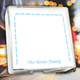 Family Arched Memo Square Notepads with Holder - 275 Sheets - 5" x 5" (EG2005)