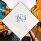 Verona Monogrammed Personalized Napkins - Foil Pressed - 100/Set - StationeryXpress.com 