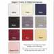 Napkin Colors at Stationerypress.com