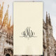 Milan Monogrammed Personalized Guest Towels - Foil Pressed - 100/Set - StationeryXpress.com Milan Monogrammed Personalized Guest Towels - Foil Pressed - 100/Set - StationeryXpress.com