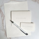 150 Piece La Jolla Embossed Stationery Set - Live Photo - StationeryXpress.com (Pen not included)