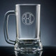 Aroma Monogrammed Beer Mug - Personalized Drinkware - Font L124 Aroma Monogrammed Beer Mug - Personalized Drinkware - Font L124