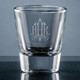 Aroma Monogram Shot Glass - Personalized Drinkware - L129