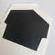 Black Envelope Lining on Ivory envelopes at StationeryXpress.com