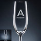 Forte Initial & Name Champagne Flute - Personalized Drinkware - L70 Forte Initial & Name Champagne Flute - Personalized Drinkware - L70