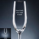 Family Champagne Flute - Personalized Drinkware - 10 Fonts (EG9415)