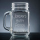 Family Mason Jar - Personalized Drinkware - Font L53 Family Mason Jar - Personalized Drinkware - Font L53