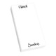 Xpress Mini List Memos - White with Holder - Refills (no holder)