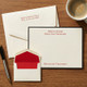 Manager Flat Cards Raised Ink Stationery Optional Border EG7095 StationeryXpress.com - 1