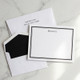 Santa Monica Personalized Flat Cards - Raised Ink Stationery EG8084 StationeryXpress - example 2