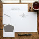 Vermont Monogrammed Flat Cards Raised Ink Stationery - EG3422 - StationeryXpress.com
(Pen not included)