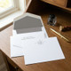 Vermont Monogrammed Flat Cards Raised Ink Stationery EG3422 StationeryXpress.com -2
