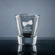 Wedding Shot Glass - Personalized Drinkware - 10 Fonts (EG9443)