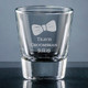 Wedding Shot Glass - Personalized Drinkware - Font L94 - Motif M030
