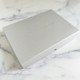StationeryXpress Embossed Stationery Gift Box Side View StationeryXpress Embossed Stationery Gift Box Side View