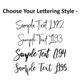 Bubbly Memo Squares - White with Holder - Lettering Styles Bubbly Memo Squares - White with Holder - Lettering Styles
