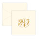 Mini Del Mar Monogrammed Gift Enclosure Notes - Raised Ink - 25/Set | EG2033 | StationeryXpress