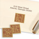 Gold Envelope Seals - 48 Embossed Gold Foil Seals (EG2296) Gold Envelope Seals - 48 Embossed Gold Foil Seals (EG2296)
