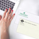Fully Custom Personalized #10 Business Envelopes - Full Color - 9.5" x 4.125" - White and Warm White Linen 24 lb. Stock (NT6501) Fully Custom Personalized #10 Business Envelopes - Full Color - 9.5" x 4.125" - White and Warm White Linen 24 lb. Stock (NT6501)