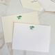 Your Logo Printed on Flat Cards 4.5 x 6.25 - Shown on White and Ivory Paper with Raised Emerald Green Ink - StationeryXpress - EG2152 Your Logo Printed on Flat Cards 4.5 x 6.25 - Shown on White and Ivory Paper with Raised Emerald Green Ink - StationeryXpress - EG2152