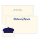 Your Logo Printed on Long Flat Cards (4.5" x 8.5") - Fully Custom High-Quality Personalized Stationery (EG2154)