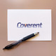 Your Logo Printed on Fold Notes (4.5" x 6.25") - Example 3 with Flat, Full-Color Printing