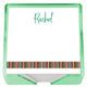 Many Stripes Memo Squares - Holder Color Options - 275/Set (EG2073) - Example Green Many Stripes Memo Squares - Holder Color Options - 275/Set (EG2073) - Example Green