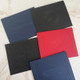 Your Logo Embossed on Colorful Folded Notes - Navy, Black and Red Paper shown, Embossed Logos - EG5068 at StationeryXpress.com
(Black Paper discontinued in 2025)