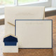 Rockefeller Flat Cards - Embossed Stationery - Optional Border EG2018 StationeryXpress.com -1
