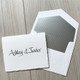 Torn Edge Border Fold Notes - Luxury Raised Ink Stationery | 50 Notes & Envelopes (EG7005)