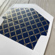 Navy Stafford Envelope Liners at StationeryXpress.com