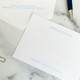 Professional Personalized Flat Cards - Flat Ink Stationery - Close Up -  StationeryXpress.com