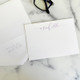Bella Luna Personalized Flat Cards - Flat Ink Stationery - EGD9016 at StationeryXpress.com