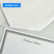 Colony Personalized Stationery Flat Cards - Flat Ink - Multiple Fonts - StationeryXpress.com