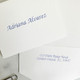 Thank You Notes For Men & Women Personalized Stationery Fold Notes - Flat Ink Stationery - EGD7090 Close Up - StationeryXpress.com (Shown with font L96)