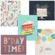 Birthday Assortment Pack | Pre-Printed Notes | 10 Bright & Colorful Birthday Cards (CC1020)