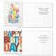 Birthday Assortment Pack | Pre-Printed Notes | 100 Bright & Colorful Birthday Cards (CC1021)