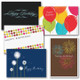 Birthday Assortment Pack | Pre-Printed Notes | 50 Bright & Colorful Birthday Cards (CC1026)