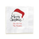 Merry Christmas Santa Personalized Napkins - Printed - 100/Set - StationeryXpress.com