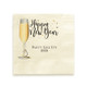 New Years Toast Personalized Napkins - Printed - 100/Set - StationeryXpress.com New Years Toast Personalized Napkins - Printed - 100/Set - StationeryXpress.com
